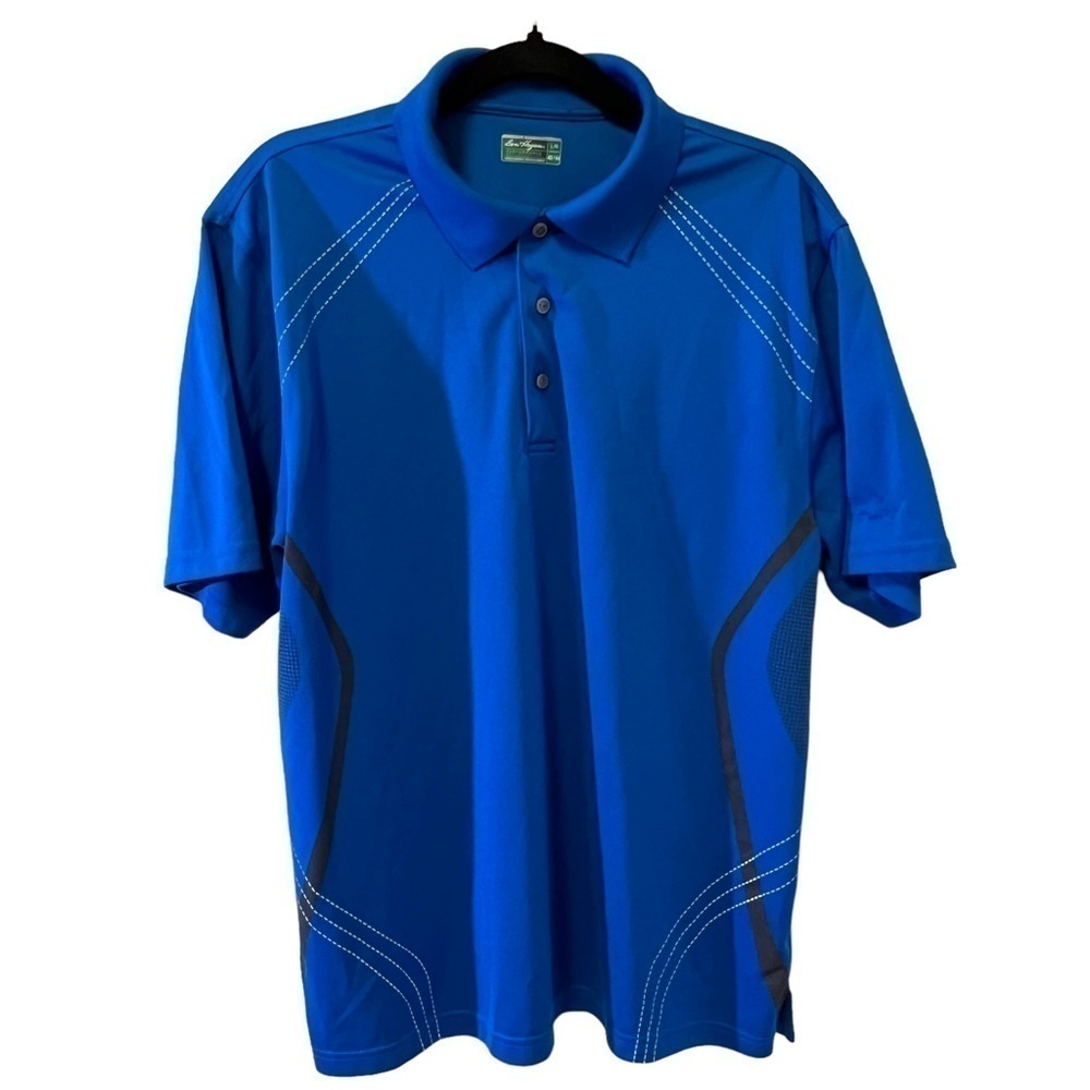 BEN HOGAN Men’s Royal Blue Performance Golf Collection Polo, Size Large 42/44